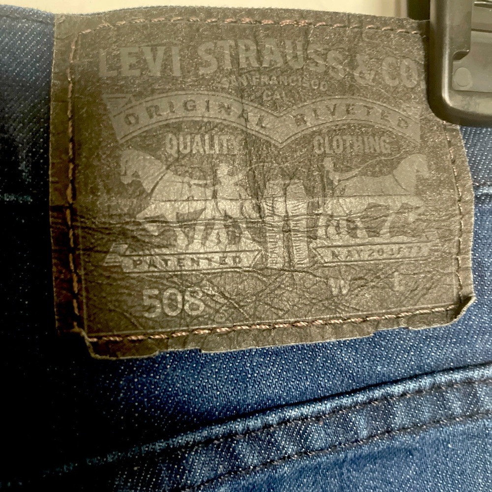 Vintage Tapered Levis 508 Blue Jeans Sz 30/30